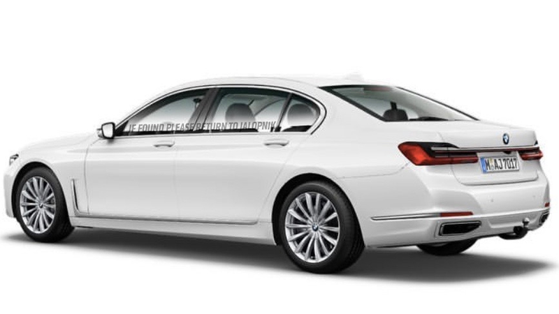 Illustration for article titled This Could Be the Refreshed BMW 7 Series Before You're Supposed To See It